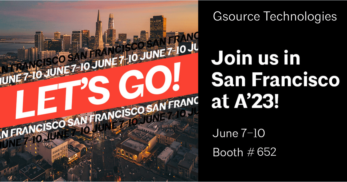 Let's Connect at #AIA'23 in San Francisco - Gsource Technologies
