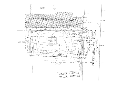 What is Boundary and Topo  Survey Drafting?