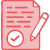 We create a list of documents before approval to make the permission process smoother.