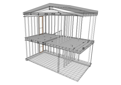 What is Structural Support  Modeling for Cladding System?